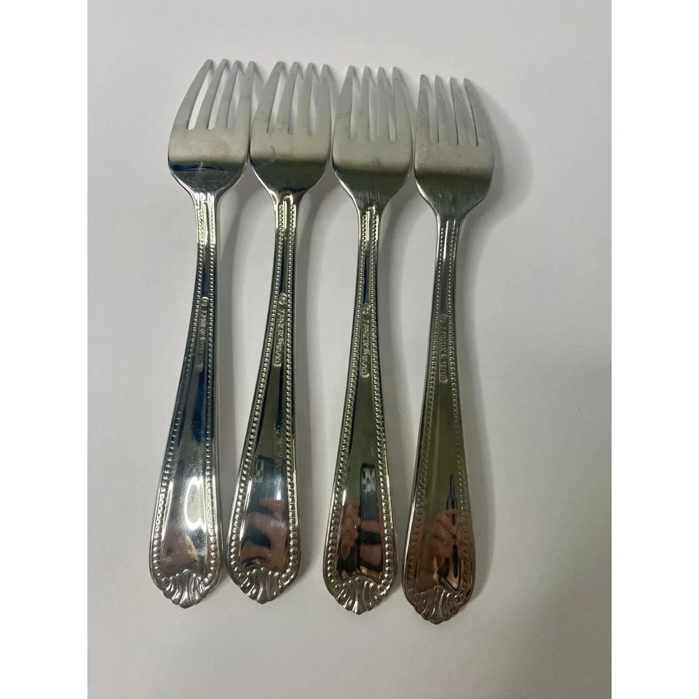 Lenox BEAD 18/10 Stainless Salad Forks 7